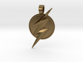 Flash pendant in Natural Bronze