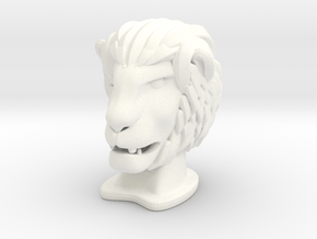 Lion BIG in White Processed Versatile Plastic