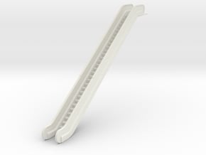 HO Escalator H81.5mm in White Natural Versatile Plastic