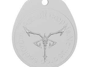 Resident Evil 4: Los Illuminados medal in Tan Fine Detail Plastic