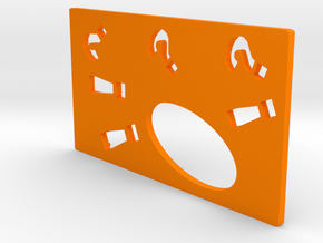 SwedishVaper SquonkER Style B door in Orange Processed Versatile Plastic
