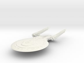 Dallas Class  Cruiser in White Natural Versatile Plastic