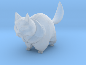 cute cat in Smooth Fine Detail Plastic: 6mm