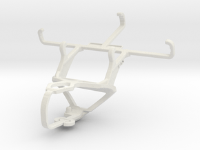 Controller mount for PS3 & QMobile W1 in White Natural Versatile Plastic