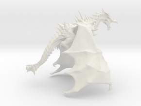 Dragon "A1" in White Natural Versatile Plastic