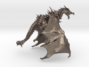 Dragon "A1" in Polished Bronzed Silver Steel