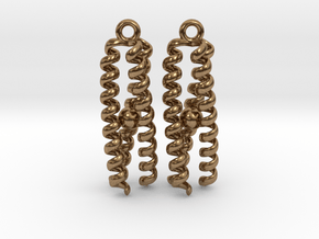 Metal-bound trimeric coiled coil in Natural Brass