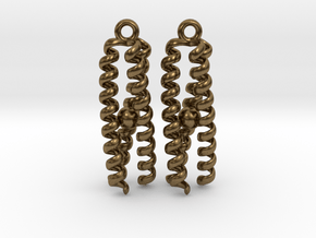 Metal-bound trimeric coiled coil in Natural Bronze