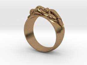 Ring EDEN Hot Ring  in Natural Brass: Extra Large