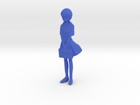 1/24 School Uniform Girl in Blue Processed Versatile Plastic