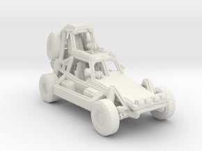 Desert Patrol Vehicle v1 1:220 scale in White Natural Versatile Plastic