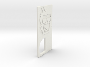 TLF# - Calm Kong - Door in White Natural Versatile Plastic
