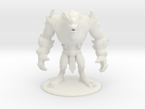 Firefang Warwick (old) in White Natural Versatile Plastic
