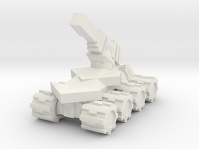 RB Scaled up Artillery in White Natural Versatile Plastic