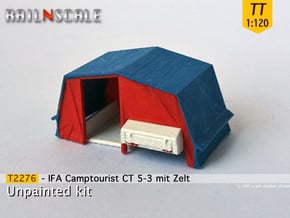 IFA Camptourist CT 5-3 mit Zelt (TT 1:120) in Smooth Fine Detail Plastic