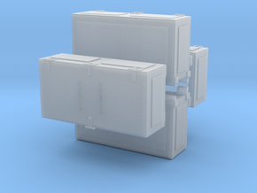 Ammoboxes for Quad Flak 1 zu 35 20170814 in Tan Fine Detail Plastic