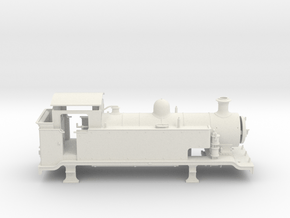 7mm - LB&SCR E2  -  EXTENDED TANKS - Body (WSF) in White Natural Versatile Plastic