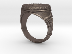 The Egyptian Ring SMK Contest in Polished Bronzed Silver Steel: 12 / 66.5