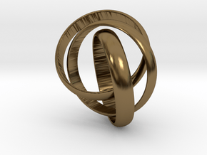 ringception in Polished Bronze (Interlocking Parts): 5 / 49