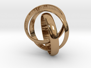 ringception in Polished Brass (Interlocking Parts): 11 / 64