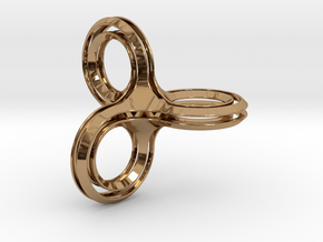 Topmod Knot Pendant in Polished Brass (Interlocking Parts)