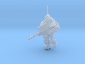 1/60 SC Ghost Soldier Running in Smoothest Fine Detail Plastic