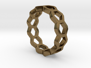 Nanotube Ring in Natural Bronze