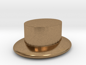 plain hat  in Natural Brass: Extra Small