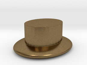 plain hat  in Natural Bronze: Extra Small