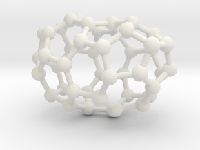 0630 Fullerene c44-1 c2 in White Natural Versatile Plastic