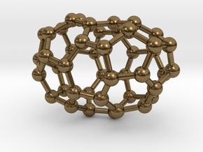 0630 Fullerene c44-1 c2 in Natural Bronze