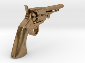 Ned Kelly Gang Colt 1851 Revolver 1:6 Scale in Natural Brass