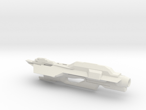 USS Turtle in White Natural Versatile Plastic