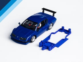 1/32 Avant Slot Alpine A310 Chassis for Slot.it AW in White Natural Versatile Plastic