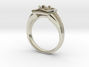 Grace collection 2 NO STONES SUPPLIED in 14k White Gold