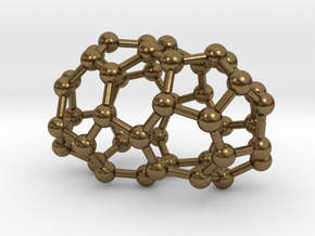 0631 Fullerene c44-2 d2 in Natural Bronze