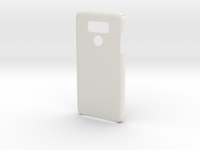 LG G6 Case in White Natural Versatile Plastic