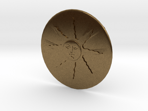 Sunlight Belt Buckle in Natural Bronze