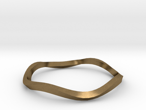 Loop Ring in Natural Bronze