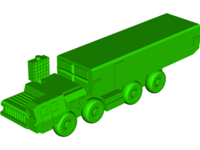 S-300PM [54K6] Command Vehicle in White Natural Versatile Plastic: Small