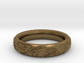Busy Ring (various sizes) in Natural Bronze: 5 / 49