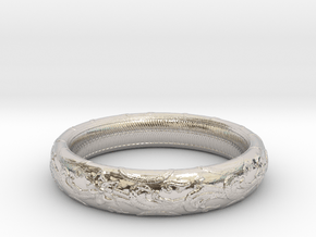 leaf Ring (various sizes) in Platinum: 5 / 49