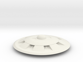 Saucer Series 2013  in White Natural Versatile Plastic
