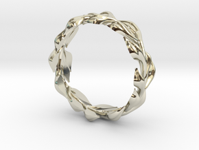 Vine Ring, no sides - Size 7 in 14k White Gold