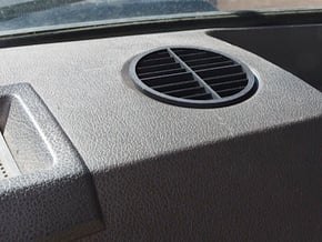 RR Dash Vent in Black Natural Versatile Plastic