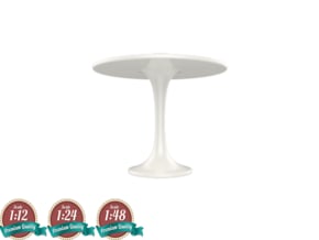 Miniature DOCKSTA Table - IKEA in Tan Fine Detail Plastic: 1:12