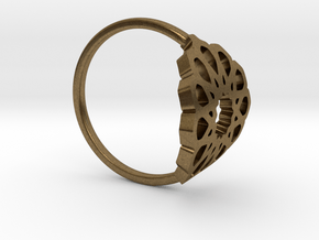 Seamless Ring in Natural Bronze: Medium