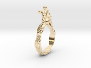 Ring of Root in 14K Yellow Gold