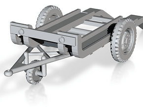 EQ28B CV35 Trailer (1/100) in Tan Fine Detail Plastic