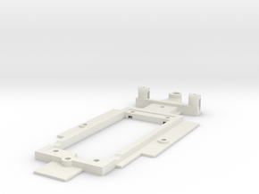 Chassis for Scalextric Ligier F1 in White Natural Versatile Plastic